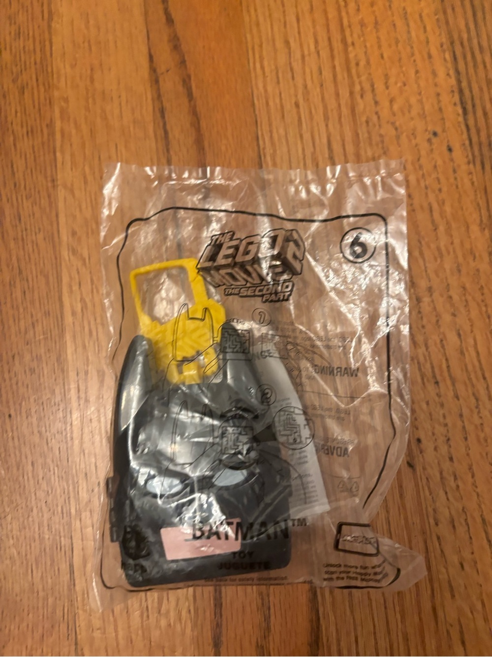 New 2019 McDonald's Happy Meal Toys #6 The Lego Movie 2 Batman NEW